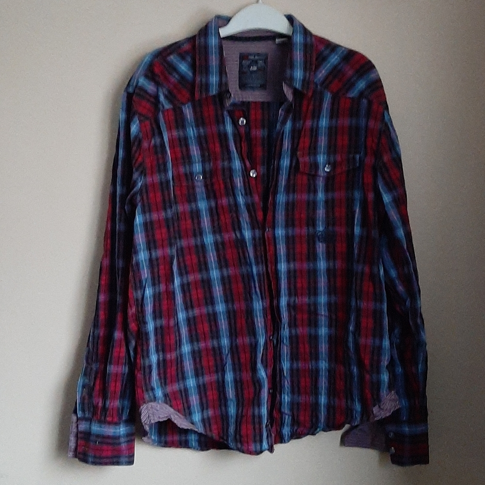 Projek Raw Plaid Shirt - Large